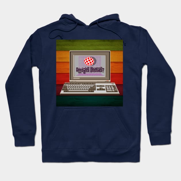 Amigos Podcast Hoodie by AmigaTees